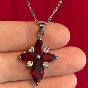 .925 Silver Chain - 16" with free pendant !